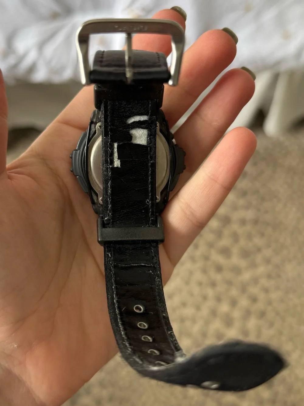 Casio Baby G Shock Digital Vintage Black Wristwatch